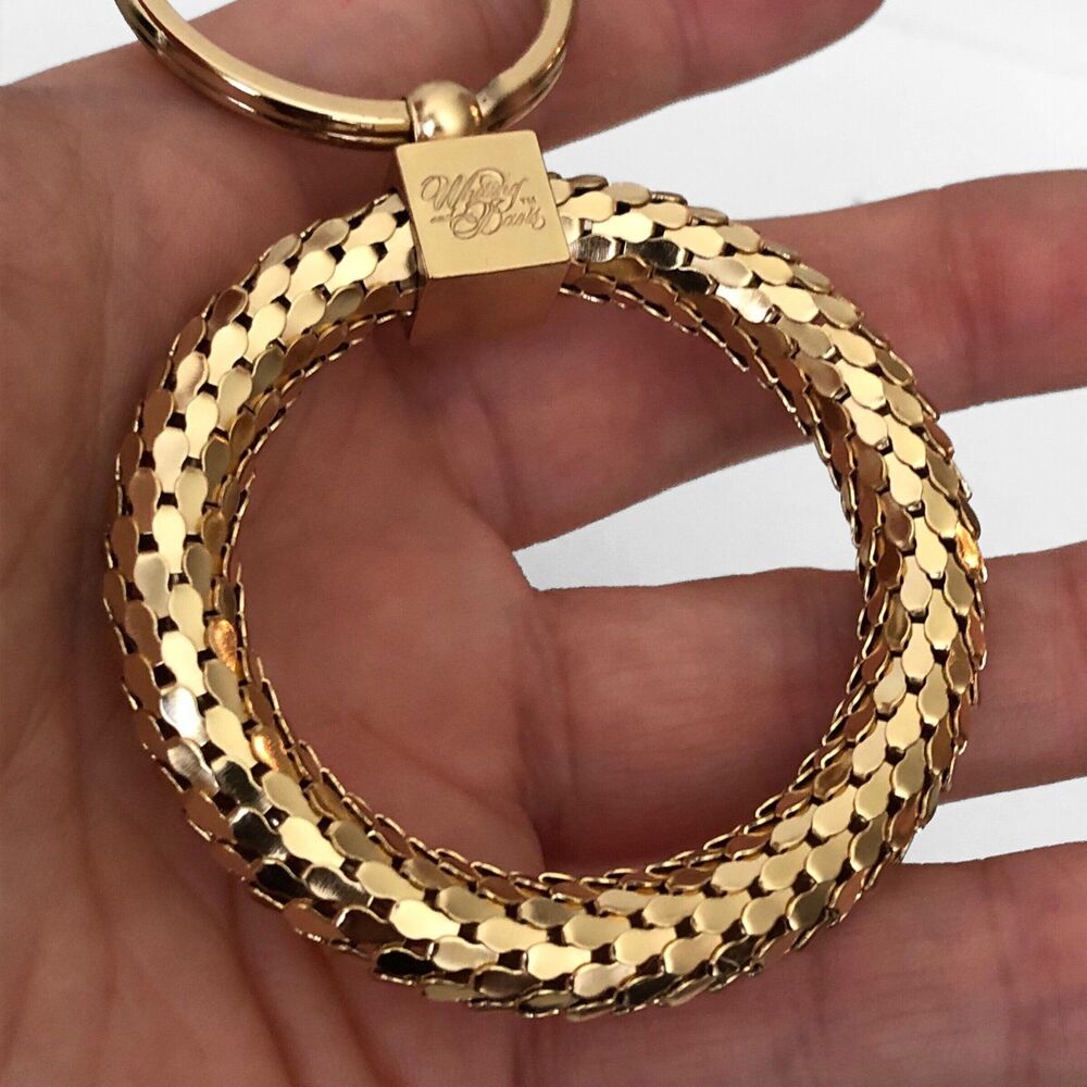 Whiting & Davis Mesh Key Chain - Picture 3 of 3